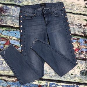 Celebrity Pink Mid Rise Ankle Skinny Jeans Size 5